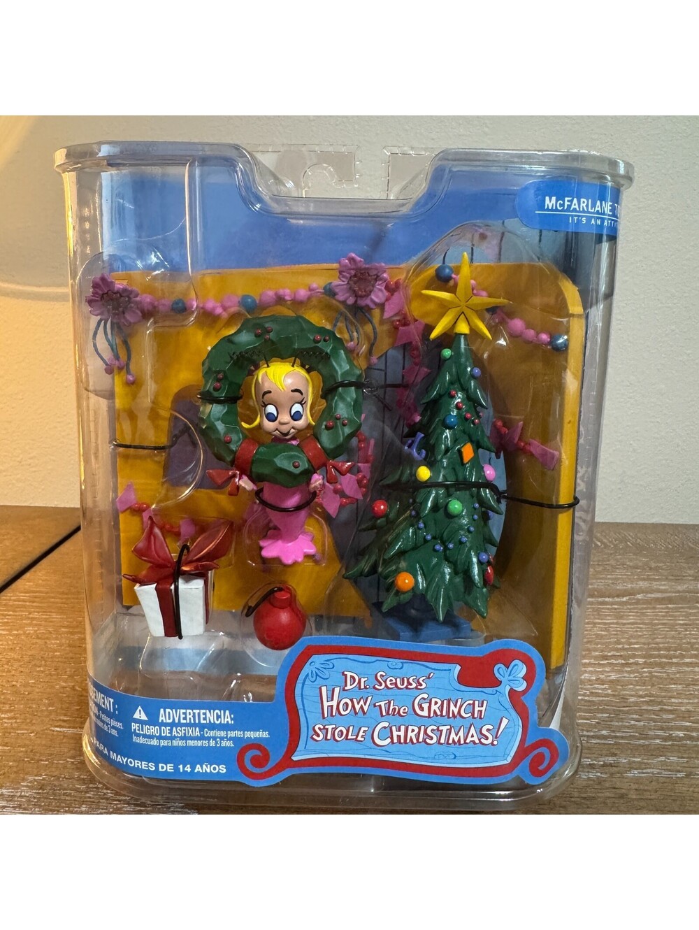 McFarlane Toys Dr. Seuss How the Grinch Stole Christmas! Cindy Lou Who Action